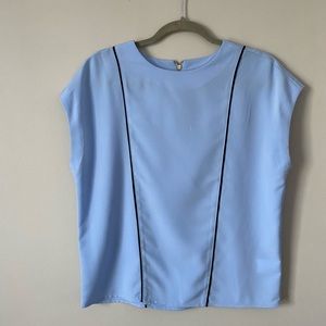 Express light blue blouse size small